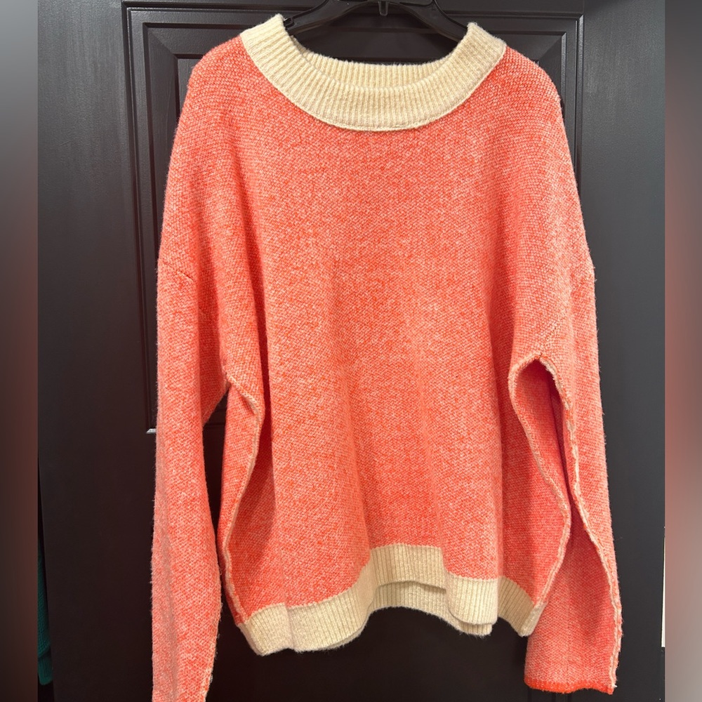 NWOT By Together Orange Sweater from Trinkets